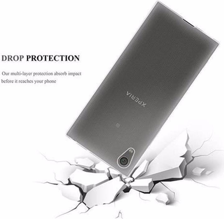 Actual product image Cadorabo TPU Ultra Slim AIR Cover (Sony Xperia XA1 Ultra)