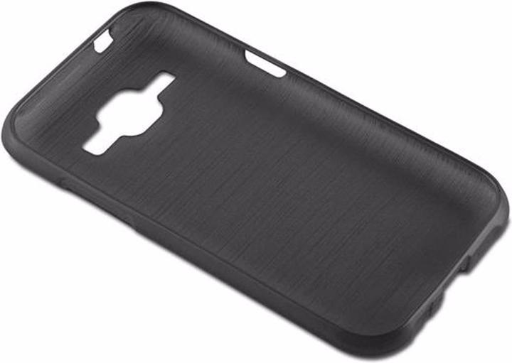 Actual product image Cadorabo TPU Brushed Cover (Samsung Galaxy J1)