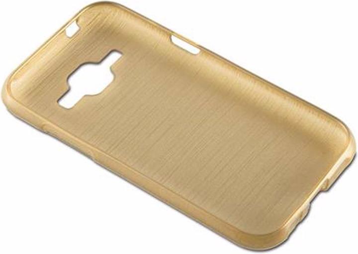 Actual product image Cadorabo TPU Brushed Cover (Samsung Galaxy J1)
