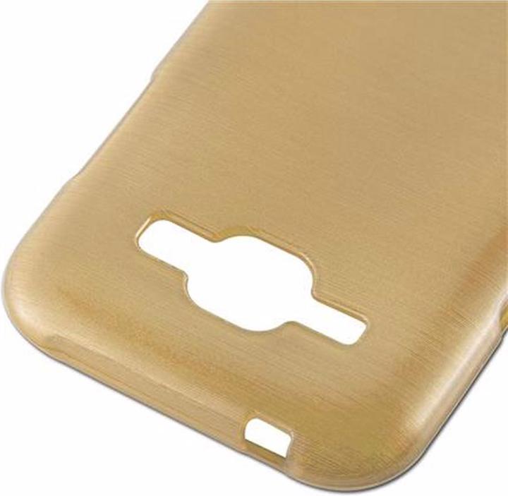 Actual product image Cadorabo TPU Brushed Cover (Samsung Galaxy J1)