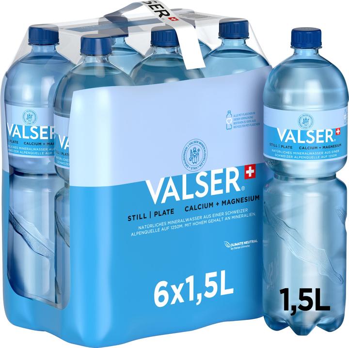 Valser Still Calcium + Magnésium 6 (6 x 150 cl)