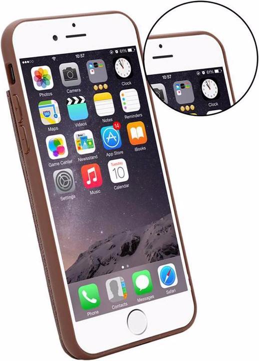 Produktbild Cadorabo TPU Kunstleder mit Kartenfach Cover (Apple iPhone 6 Plus)