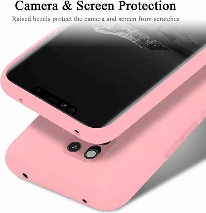 Actual product image Cadorabo TPU Liquid Silicone Case Cover (Mate 20 Pro)