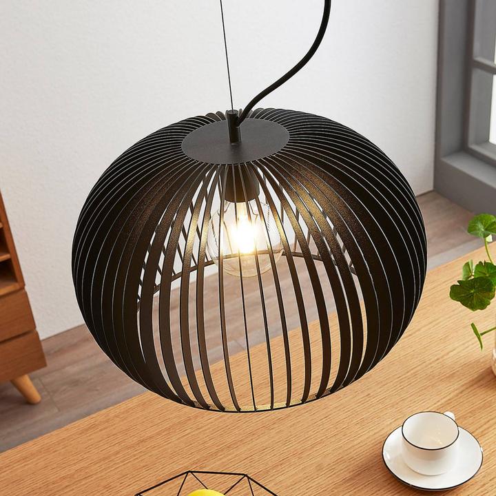 Image du produit Lindby Jusra 1 Lampe à suspendre Black (E27)