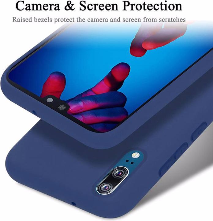 Actual product image Cadorabo TPU Liquid Silicone Case Cover (Cubot P20)