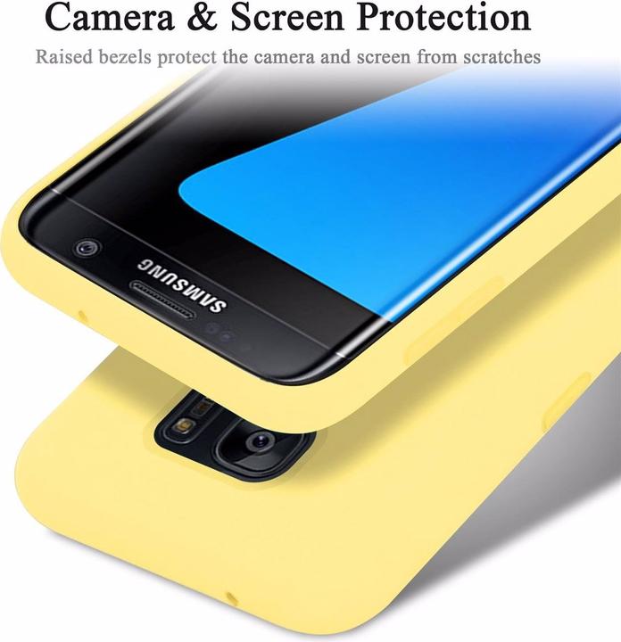 Produktbild Cadorabo TPU Liquid Silicone Case Cover (Samsung Galaxy S7 Edge)