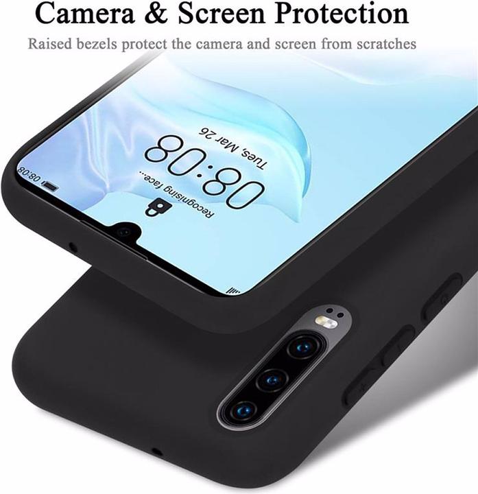 Immagine prodotto Cadorabo Copertura della cassa del silicone liquido TPU (Huawei P30)