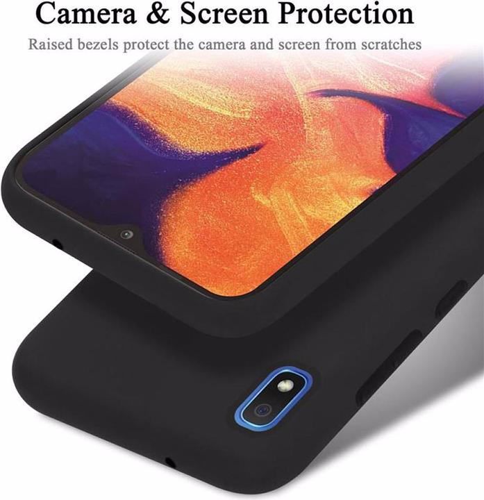 Productafbeelding Cadorabo TPU Liquid Silicone Case Cover (Samsung Galaxy A10, HTC One M10)