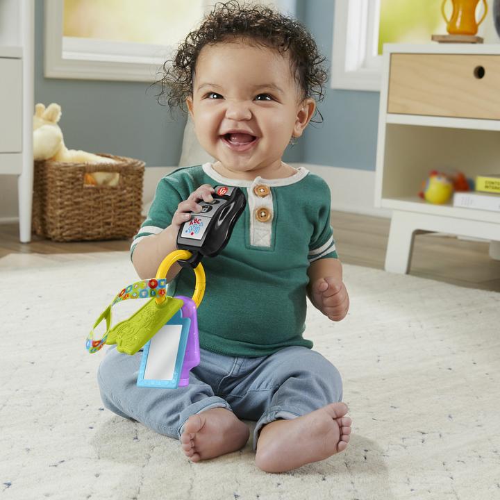 Actual product image Fisher-Price Laugh & Learn Play & Go Activity Keys (Finnish, English, Norwegian, Swedish, Danish)