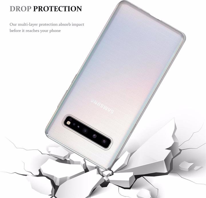Actual product image Cadorabo TPU Ultra Slim AIR Cover (Samsung Galaxy S10 5G)