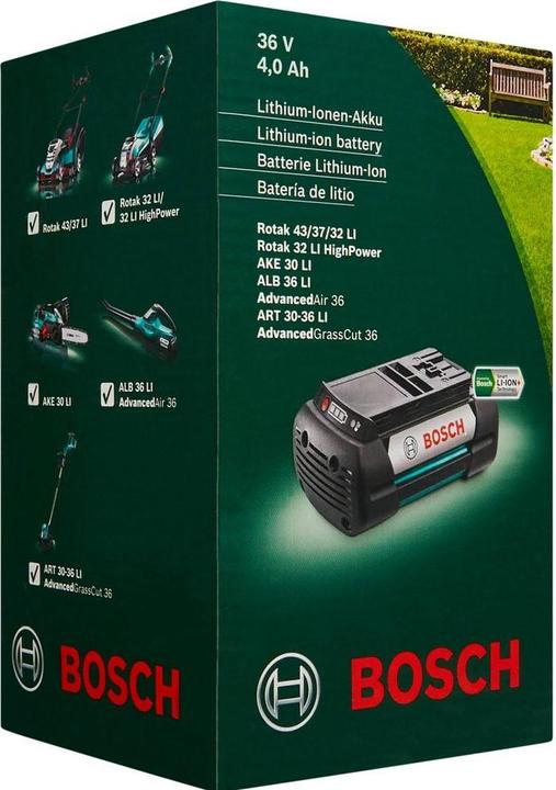 Productafbeelding Bosch Home & Garden Akkupack GBA 36V (1x4,0Ah) (36 V)