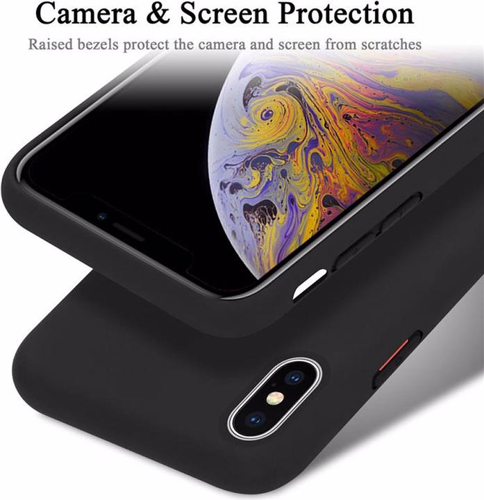 Produktbild Cadorabo TPU Liquid Silicone Case Cover (Apple iPhone X)