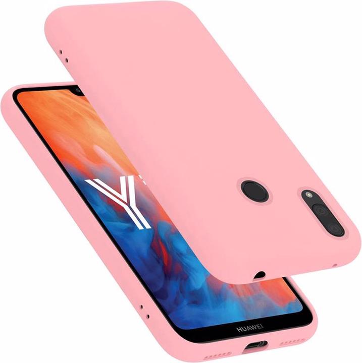 Actual product image Cadorabo TPU Liquid Silicone Case Cover (Huawei Y7 Prime (2019), Huawei Y7 (2019))