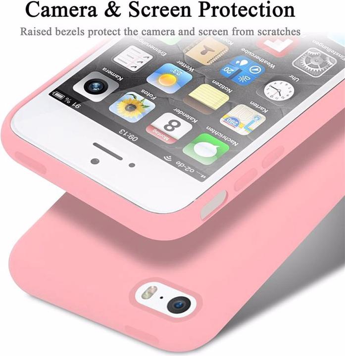 Produktbild Cadorabo TPU Liquid Silicone Case Cover (Apple iPhone 5)