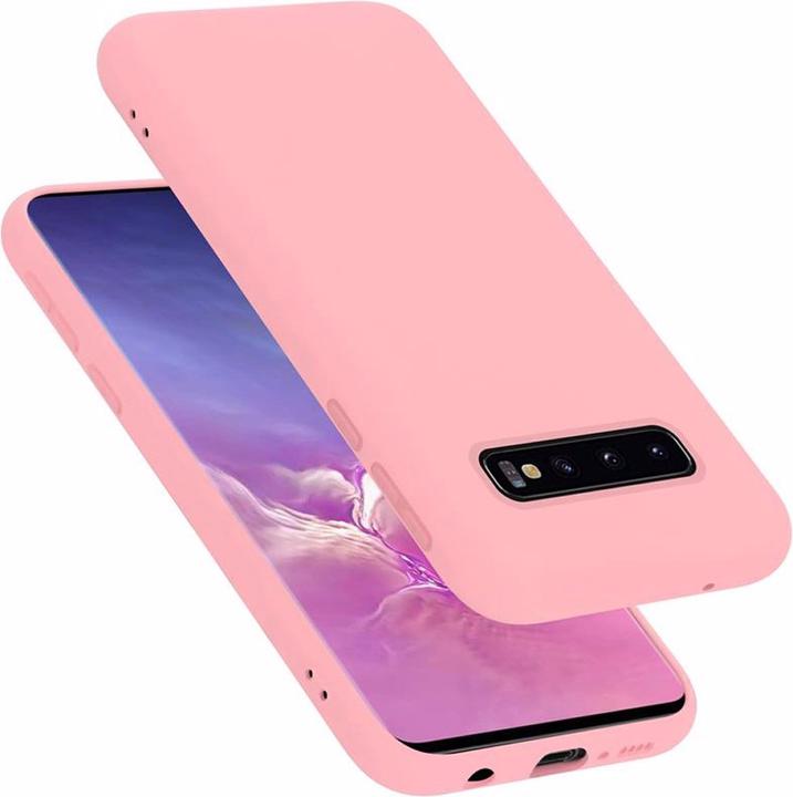 Actual product image Cadorabo TPU Liquid Silicone Case Cover (Samsung Galaxy S10)