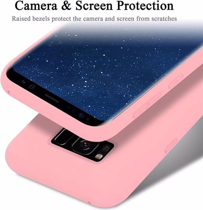 Produktbild Cadorabo TPU Liquid Silicone Case Cover (Samsung Galaxy S8+)