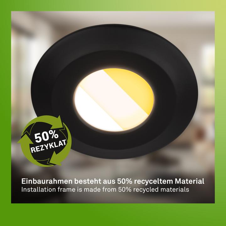 Produktbild Briloner Nachhaltige Ultraflache LED Einbauleuchten 3er-Set (520 lm)