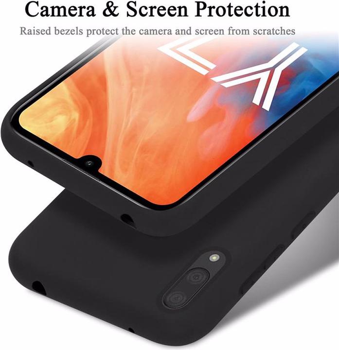 Image du produit Cadorabo TPU Liquid Silicone Case Cover (Huawei Y7 Prime (2019), Huawei Y7 (2019))