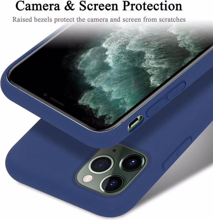 Actual product image Cadorabo TPU Liquid Silicone Case Cover (Apple iPhone 11 Pro Max)