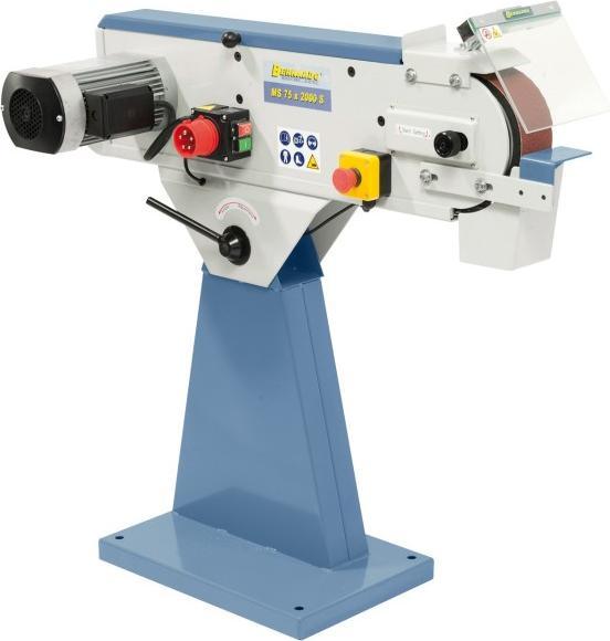 Produktbild Bernardo Cantina Bernardo - Bandschleifmaschine MS 75 x 2000 S / 230 V (Bandschleifer)