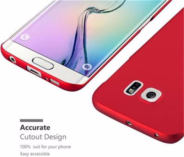 Produktbild Cadorabo Hard Cover Matt Metall Cover (Samsung Galaxy S6 Edge)