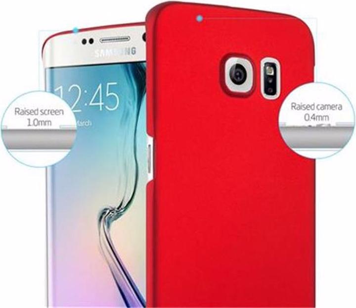 Produktbild Cadorabo Hard Cover Matt Metall Cover (Samsung Galaxy S6 Edge)