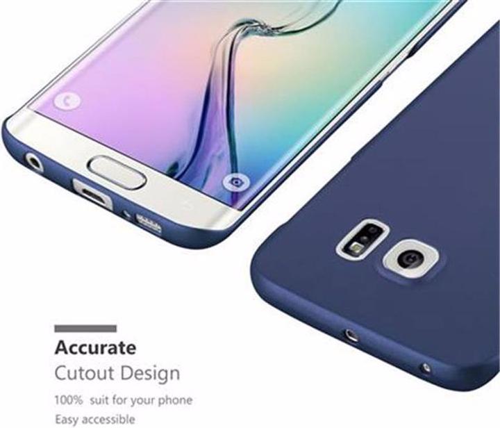 Produktbild Cadorabo Hard Cover Matt Metall Cover (Samsung Galaxy S6 Edge)