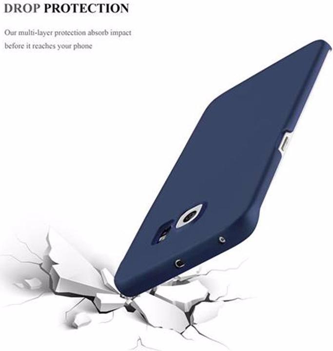 Produktbild Cadorabo Hard Cover Matt Metall Cover (Samsung Galaxy S6 Edge)