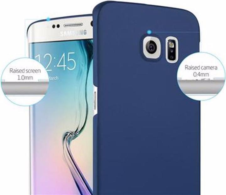 Produktbild Cadorabo Hard Cover Matt Metall Cover (Samsung Galaxy S6 Edge)