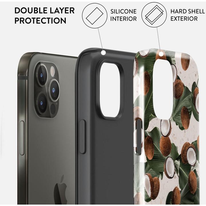 Actual product image Burga Tough Case Apple iPhone 12/12 Pro - Coconut Crush (Realme 12 Pro+, Apple iPhone 12)