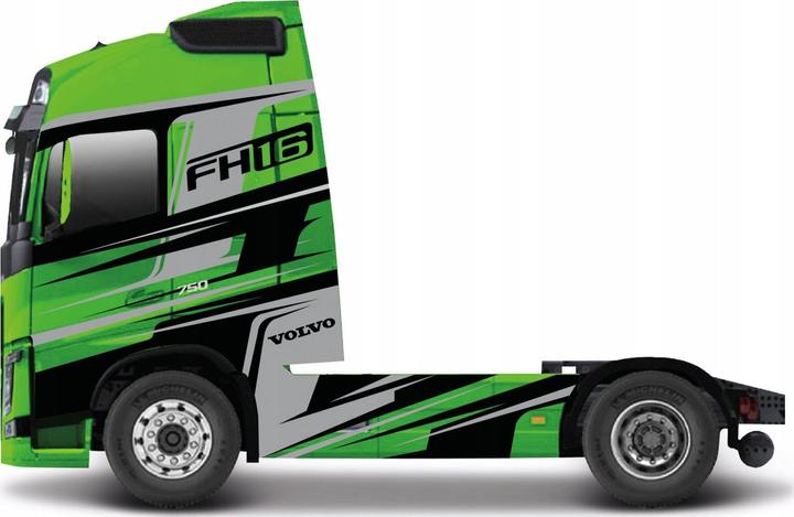 Image du produit Bburago Diecast 1:43 Street Fire Haulers Custom Cabs Volvo FH16 750XXL Green Ages 3+ 18-32204