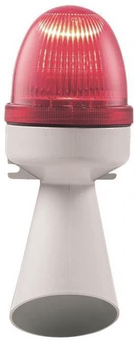 Immagine prodotto Sirena Segnalatore acustico SLEMMULTISMD240A rosso piccolo con LED Multi SMD 240VAC 38873
