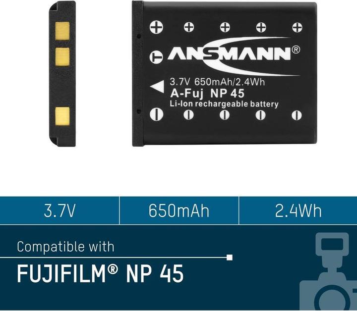 Produktbild Ansmann A-Fuj NP-45 (Kamera Akku)