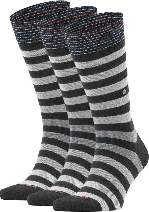 Burlington Socken Casual Bequem sitzend Blackpool - 20098 (3er Pack, 40 - 46)