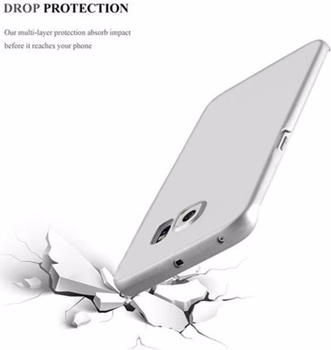 Productafbeelding Cadorabo Harde kaft Matte metalen omslag (Samsung Galaxy S6 Edge)