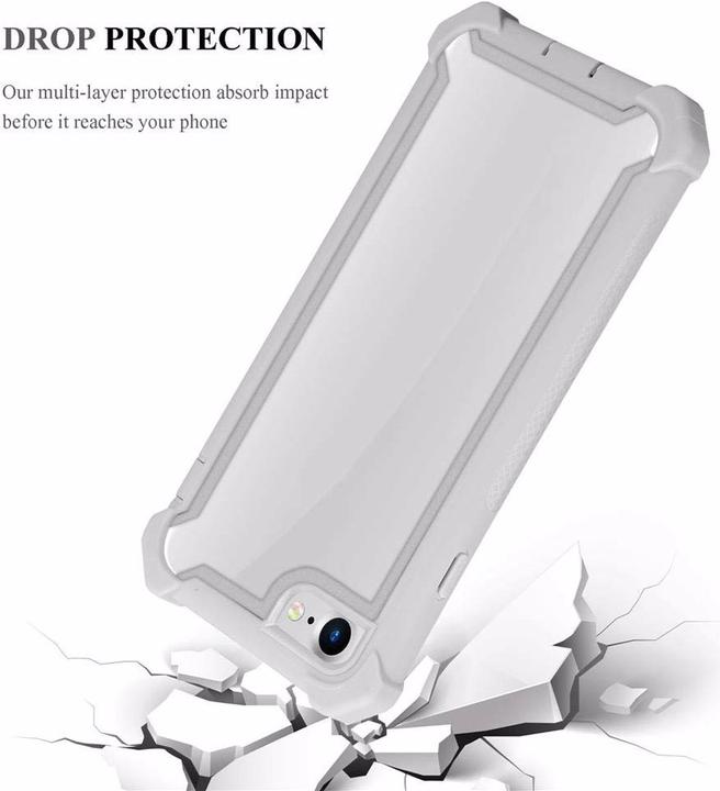 Actual product image Cadorabo Hybrid 2-in-1 Acrylic Cover (Apple iPhone 7, Apple iPhone SE (2nd Gen))