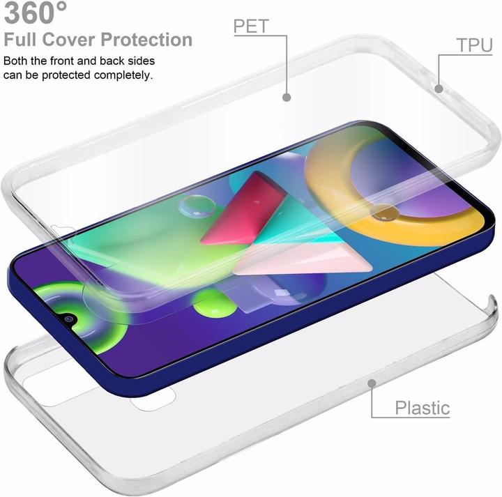 Image du produit Cadorabo TPU 360 degrés Case Cover (Samsung Galaxy M21, Samsung Galaxy M30s)