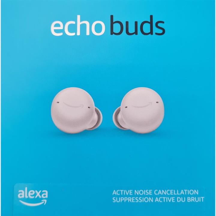 Actual product image Amazon Echo Buds 2nd Gen. Wireless earphones, active noise cancellation, Alexa - White (ANC, 12 h, Wireless)