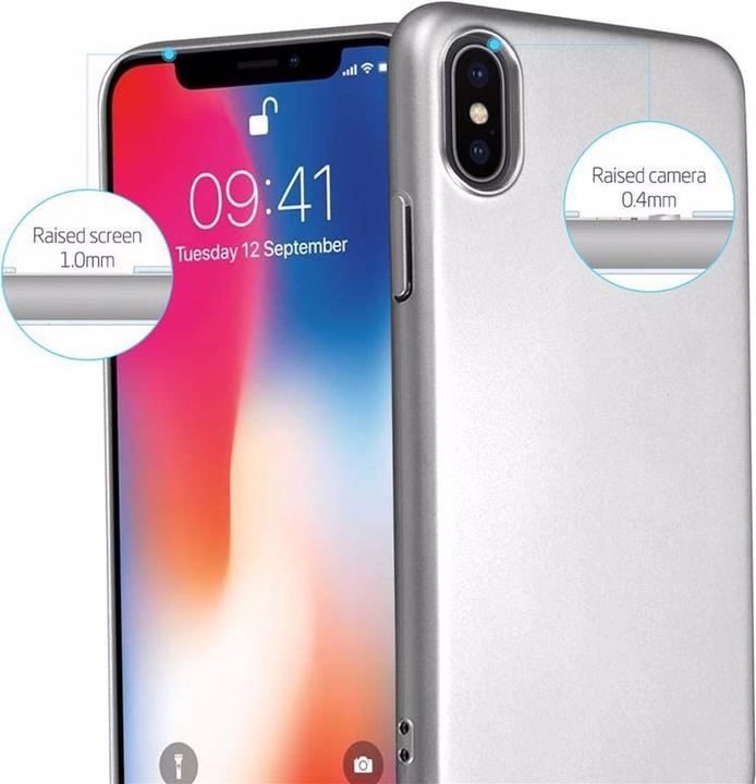 Productafbeelding Cadorabo Harde kaft Matte metalen omslag (Apple iPhone X)