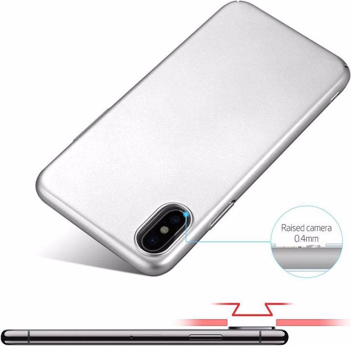 Productafbeelding Cadorabo Harde kaft Matte metalen omslag (Apple iPhone X)