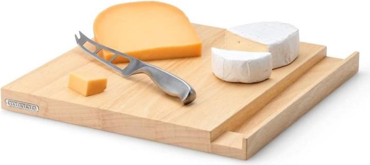 Produktbild Continenta Gummibaum Käsebrett mit Messer