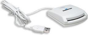 Produktbild Manhattan SmartCard-Leser - USB - weiss (USB)