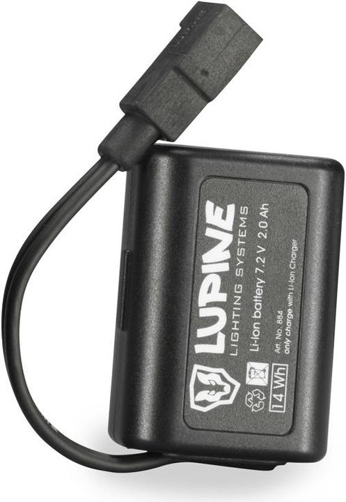 Actual product image Lupine 2.0 Ah Hardcase FastClick Battery