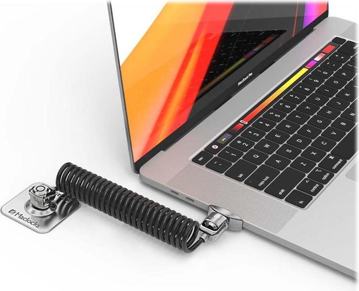 Produktbild Compulocks Dual Head Coiled Cable Keyed Lock
