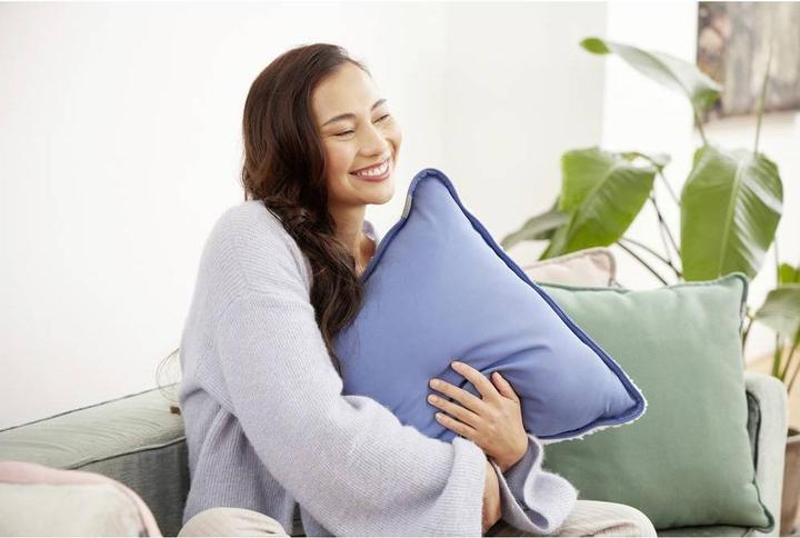 Actual product image Medisana HC 150 Interior Cushion Line blue (40 x 40 x 18 cm)