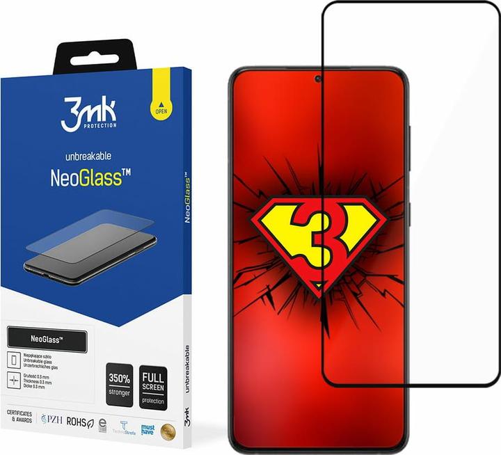 Actual product image 3MK NeoGlass flexible screen protector film (1 Piece, Samsung Galaxy S22+)