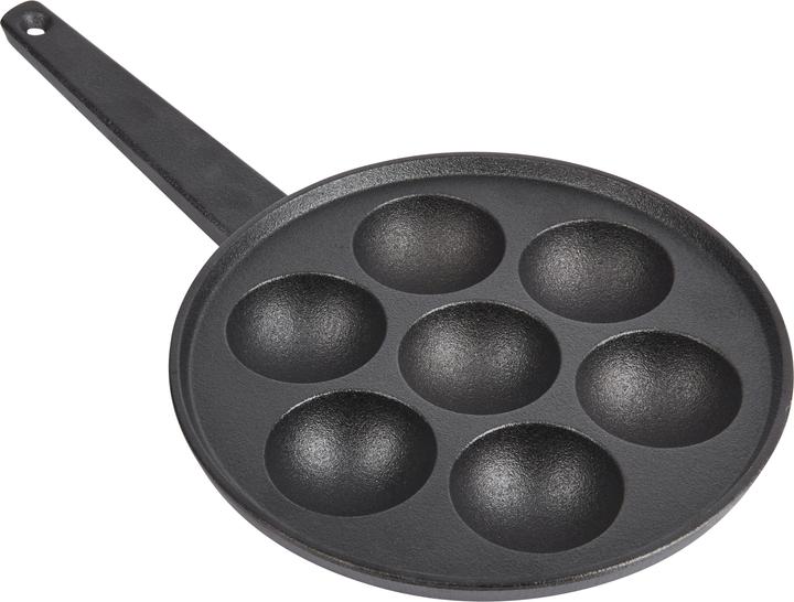 Produktbild Kitchen Craft Dänische Förtchen-Pfanne (20.50 cm, Bratpfanne, Gusseisen)