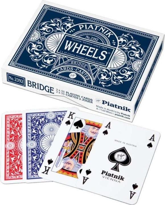 Actual product image Piatnik PIĄTNIK 2 card games Wheels (Polish)