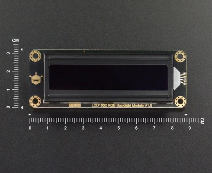 Immagine prodotto DFRobot Display LCD a gravità 16x2 I2C con retroilluminazione RGB