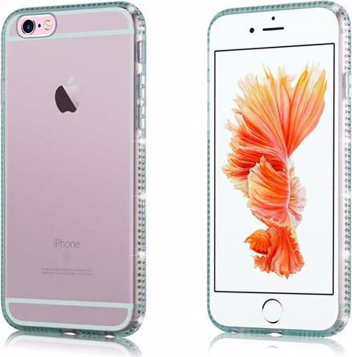 Productafbeelding Cadorabo TPU Ultra Slim Rhinestone Cover (Apple iPhone 6)